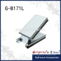 large size long square 180 degree glass hinge